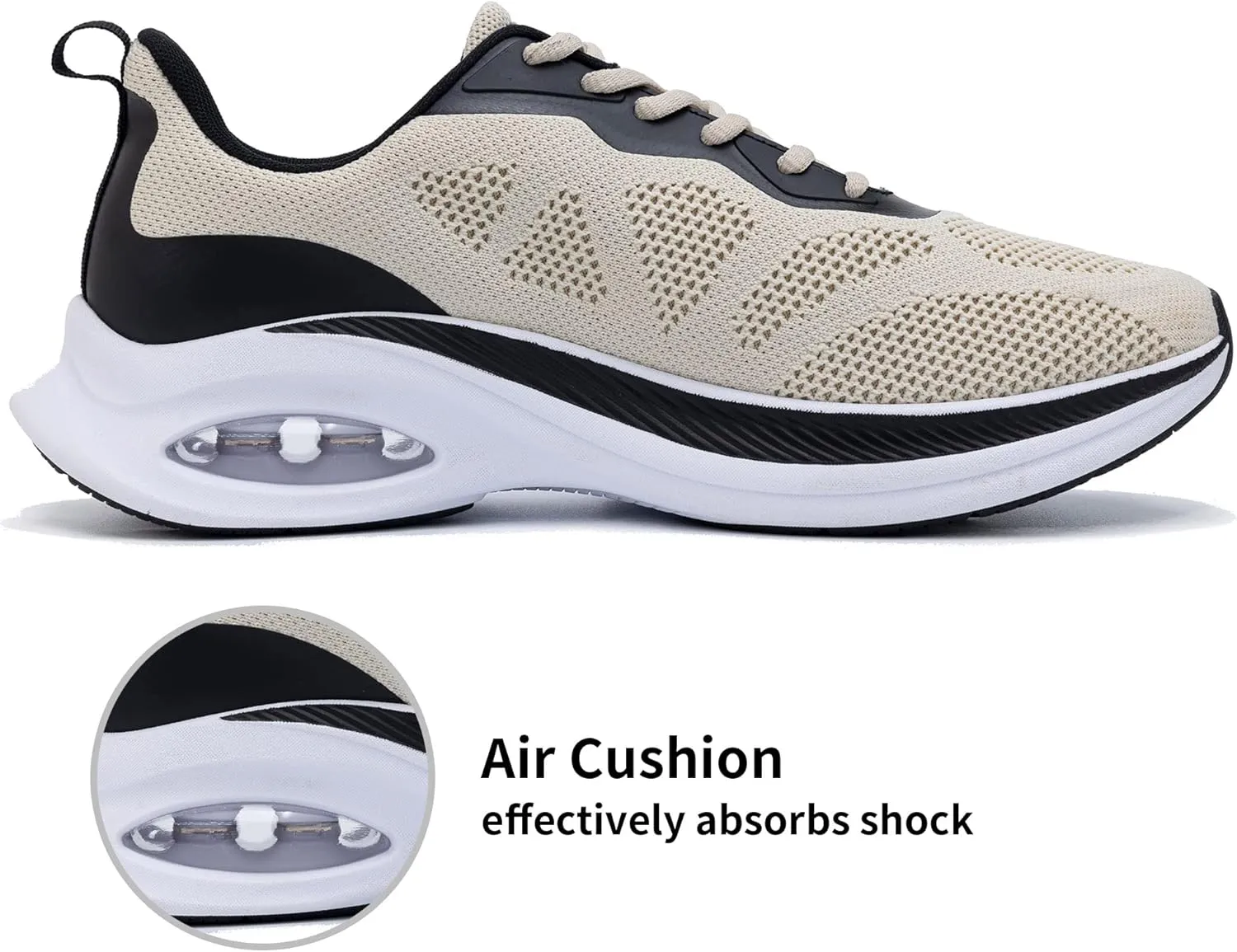 Mens Running Shoes Athletic Tennis Sneakers Non Slip Breathable Summer Gym Air Trail Walking Shoes for Men Size US 7-13