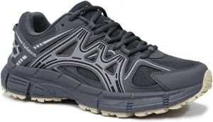 Men's Slip Resistant Trail Running Shoes - Supportive Athletic Shoes for Outdoor Fitness Walking, Road Running and Gym Training