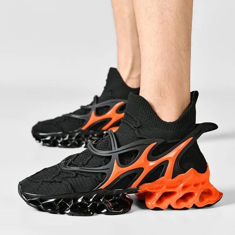 Men's Sneakers for Men Shoes Blade Tennis Mens Trail Running Athletic Fashion Shoe Man Black White Brown Blue Orange Size Basketball Runner