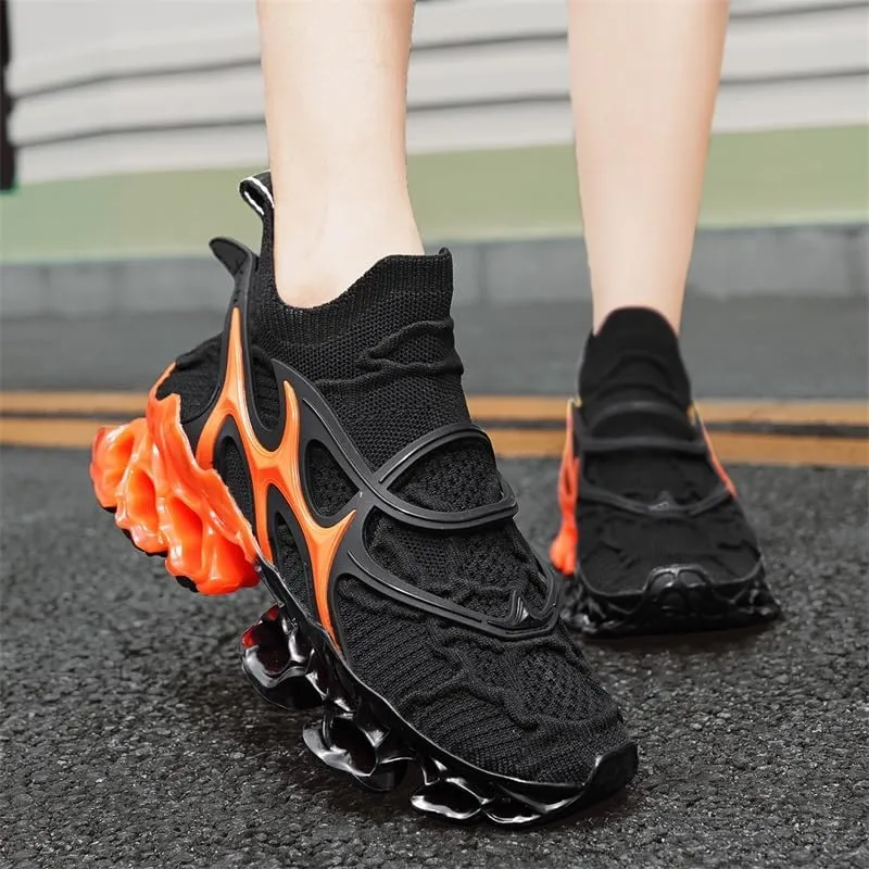 Men's Sneakers for Men Shoes Blade Tennis Mens Trail Running Athletic Fashion Shoe Man Black White Brown Blue Orange Size Basketball Runner