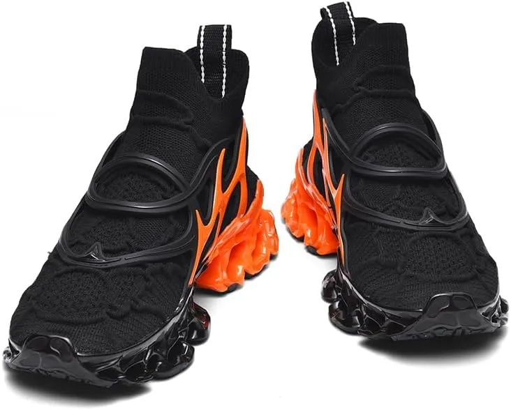 Men's Sneakers for Men Shoes Blade Tennis Mens Trail Running Athletic Fashion Shoe Man Black White Brown Blue Orange Size Basketball Runner