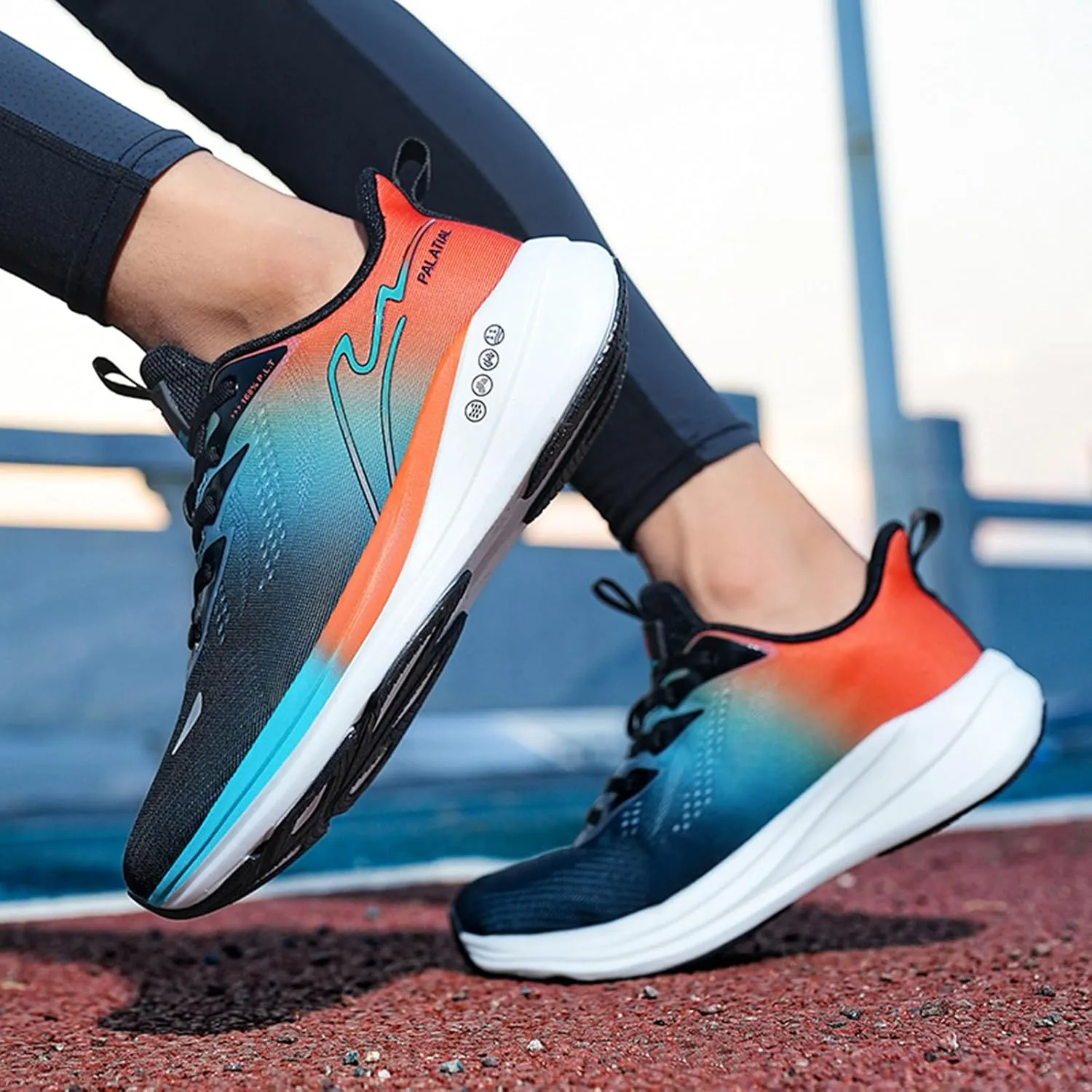 Mens Trail Running Shoes Lightweight Jogging Walking Shoes Work Athletic Sneakers for Women