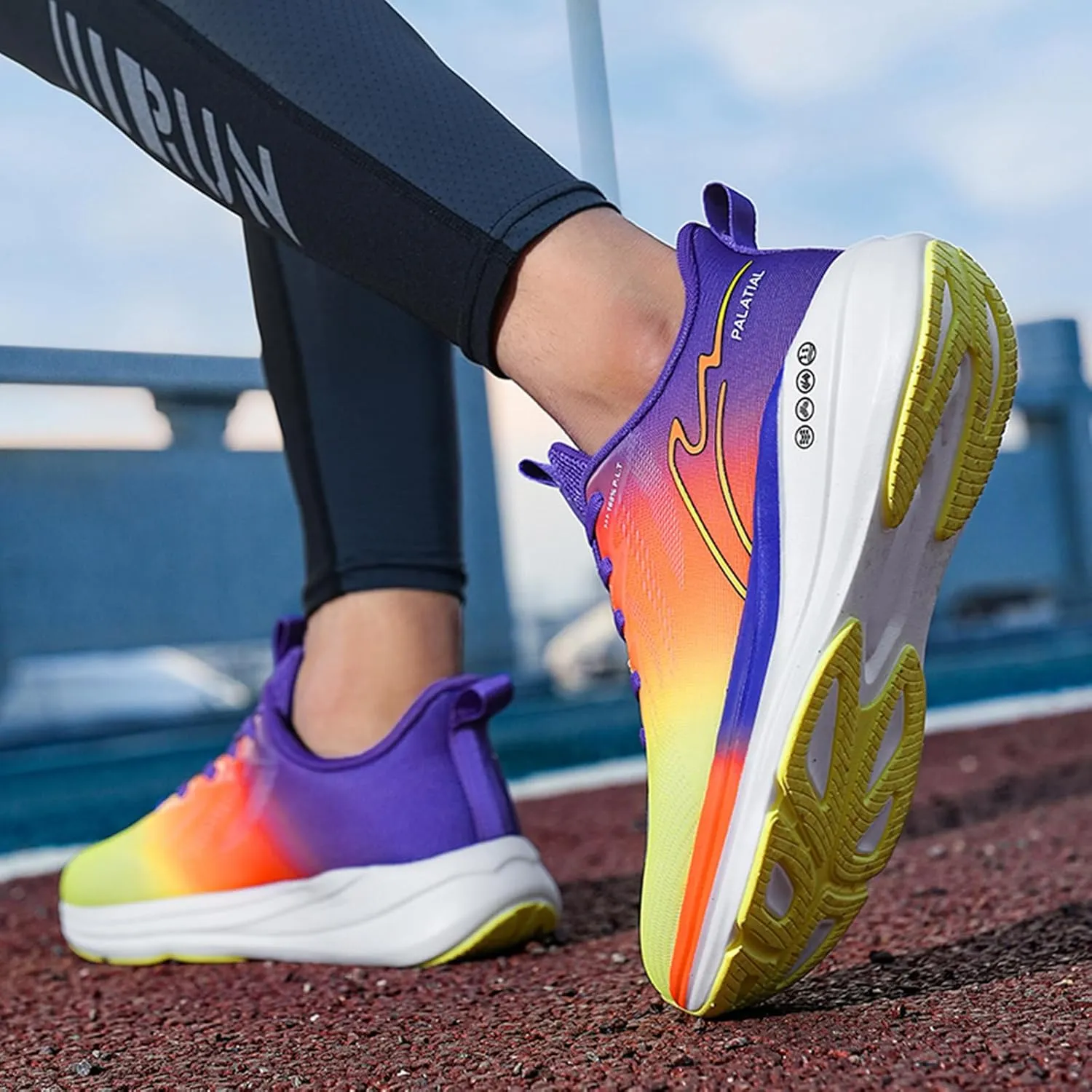 Mens Trail Running Shoes Lightweight Jogging Walking Shoes Work Athletic Sneakers for Women