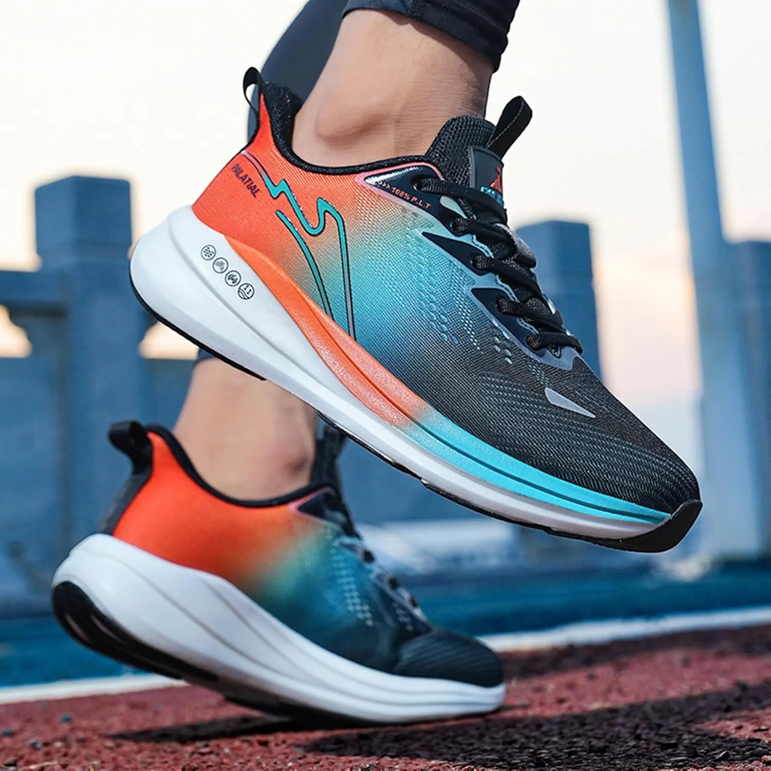 Mens Trail Running Shoes Lightweight Jogging Walking Shoes Work Athletic Sneakers for Women