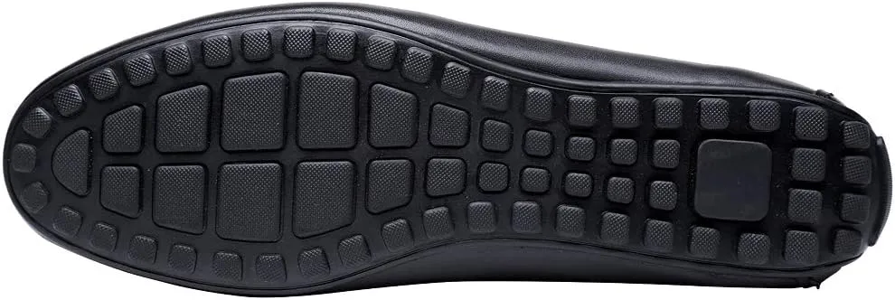 Mens's Loafers Genuine Leather Penny Loafers Slip on Casual Shoes Non Slip Lightweight Office Shoes