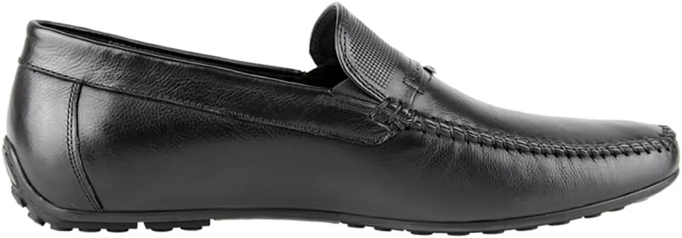 Mens's Loafers Genuine Leather Penny Loafers Slip on Casual Shoes Non Slip Lightweight Office Shoes