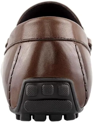 Mens's Loafers Genuine Leather Penny Loafers Slip on Casual Shoes Non Slip Lightweight Office Shoes