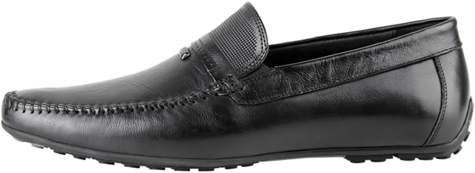 Mens's Loafers Genuine Leather Penny Loafers Slip on Casual Shoes Non Slip Lightweight Office Shoes
