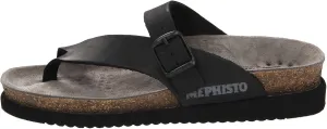Mephisto Helen Black Womens Sandals Size 40 EU