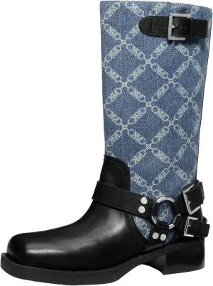 Michael Kors Women's Crosby Moto Boot Motorcycle