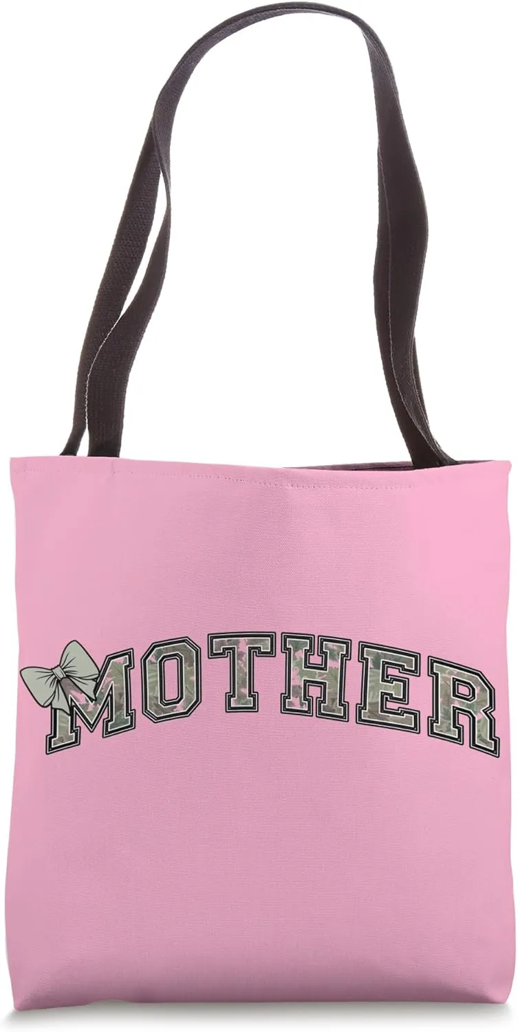 Mother Camouflage Camo Mama Graphic Mom Tote Bag