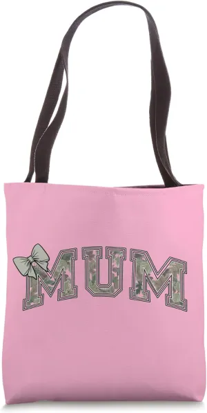 Mum Camouflage Camo Mama Graphic Mom Tote Bag