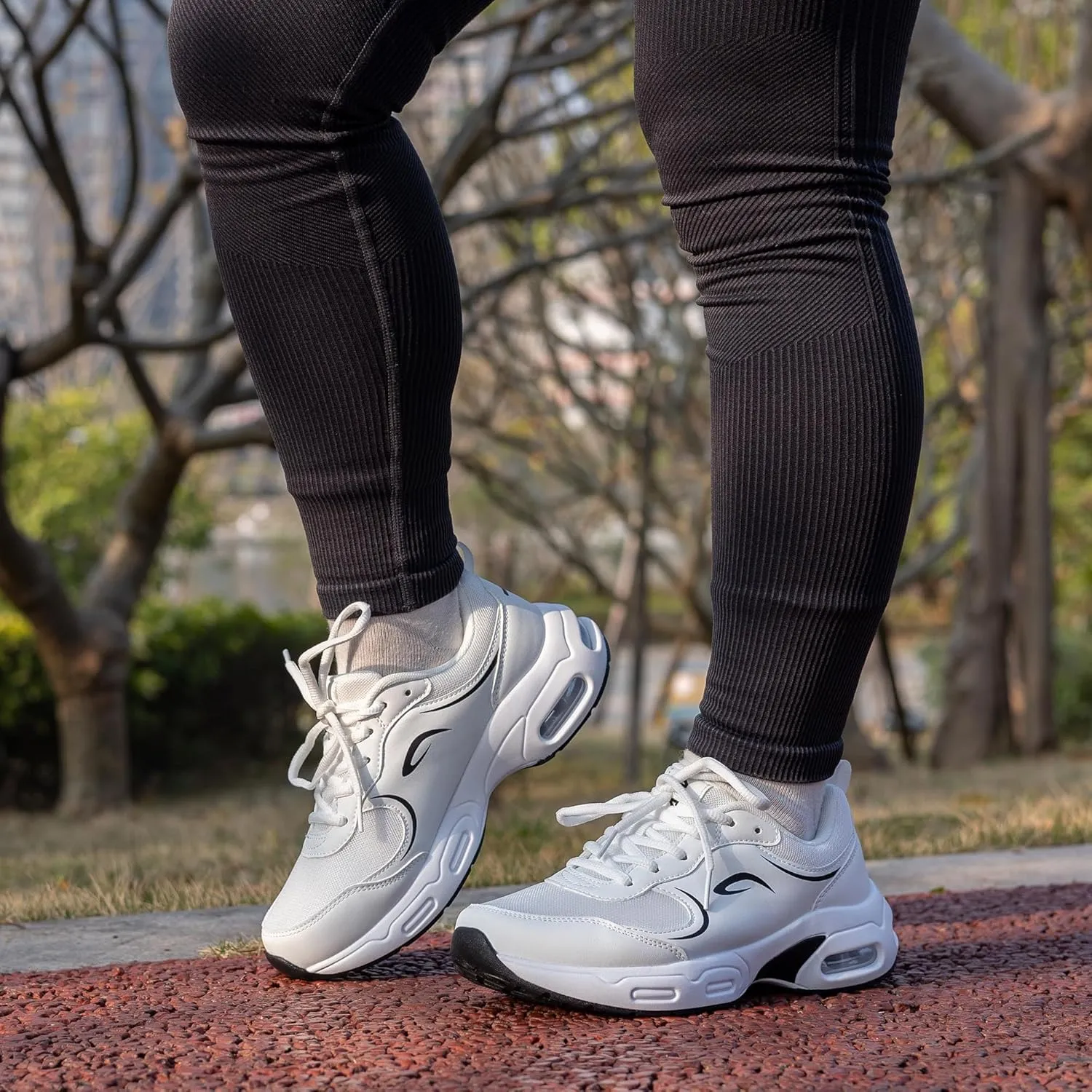 N BESUNEW Womens Walking Shoes for Plantar Fasciitis Arch Support Orthotic Tennis Sneakers Athletic Running Shoes US 6.5-11