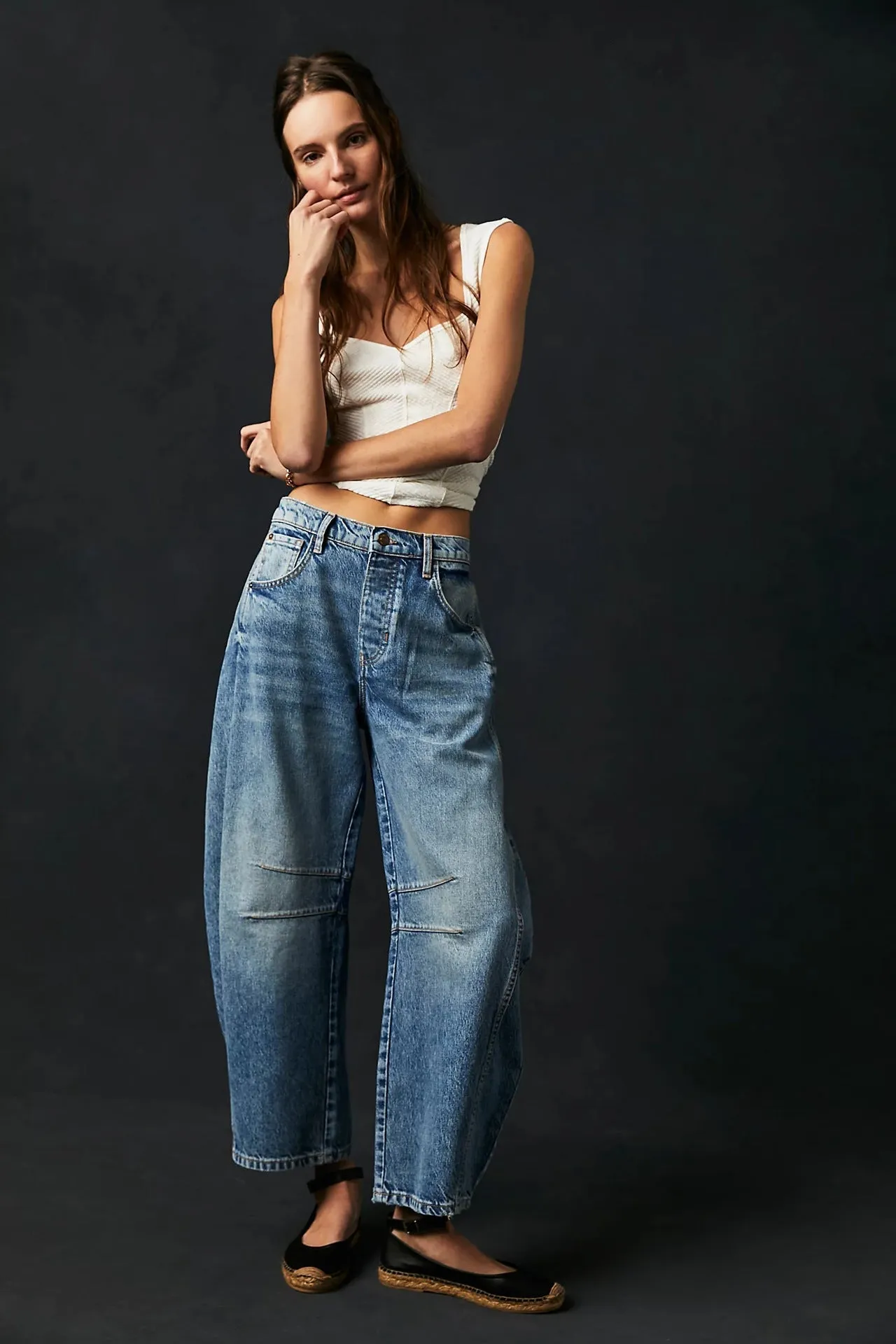 Nea - Comfort wide leg jeans