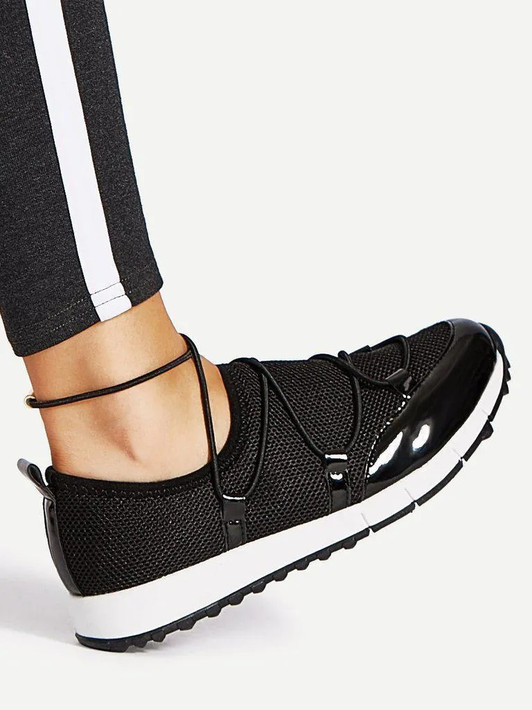 Net Surface Low Top Sneakers