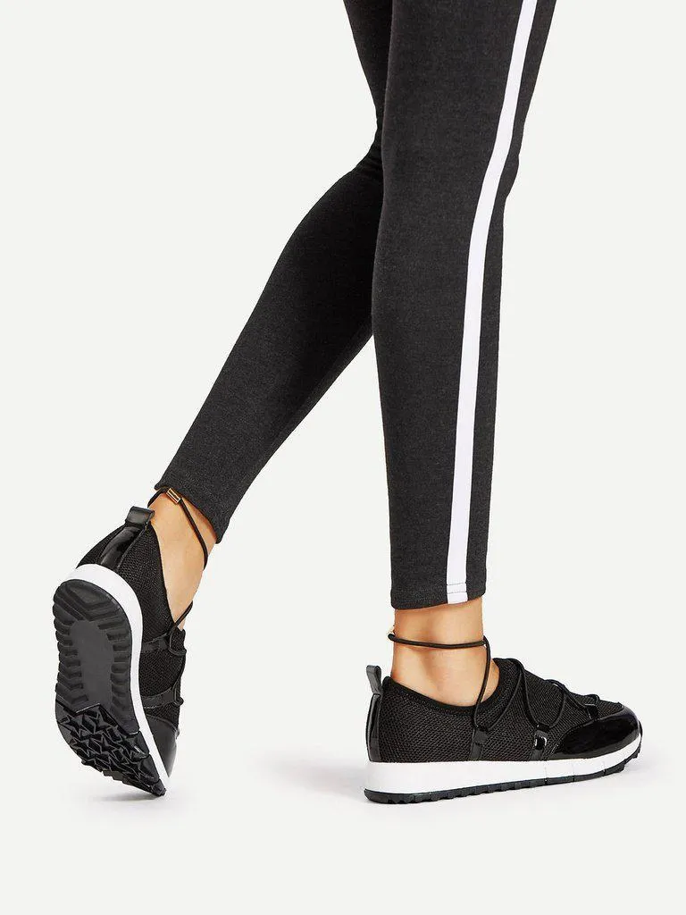 Net Surface Low Top Sneakers