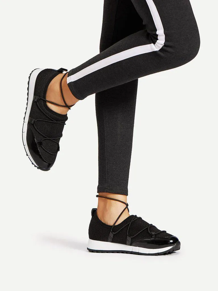 Net Surface Low Top Sneakers