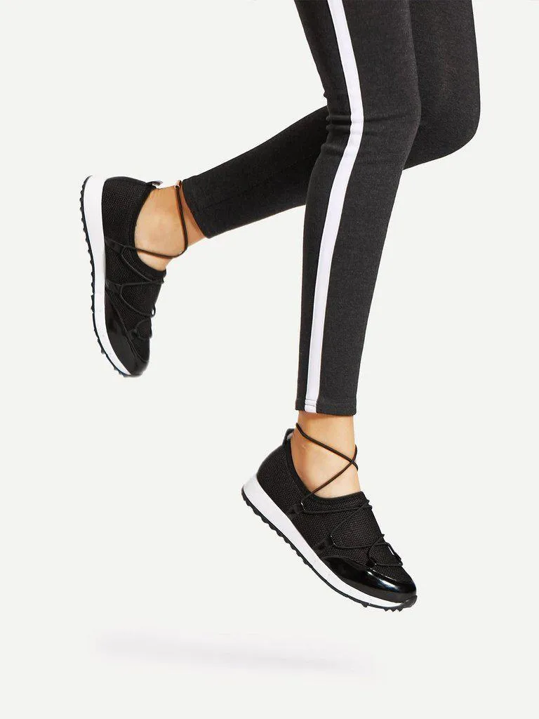Net Surface Low Top Sneakers