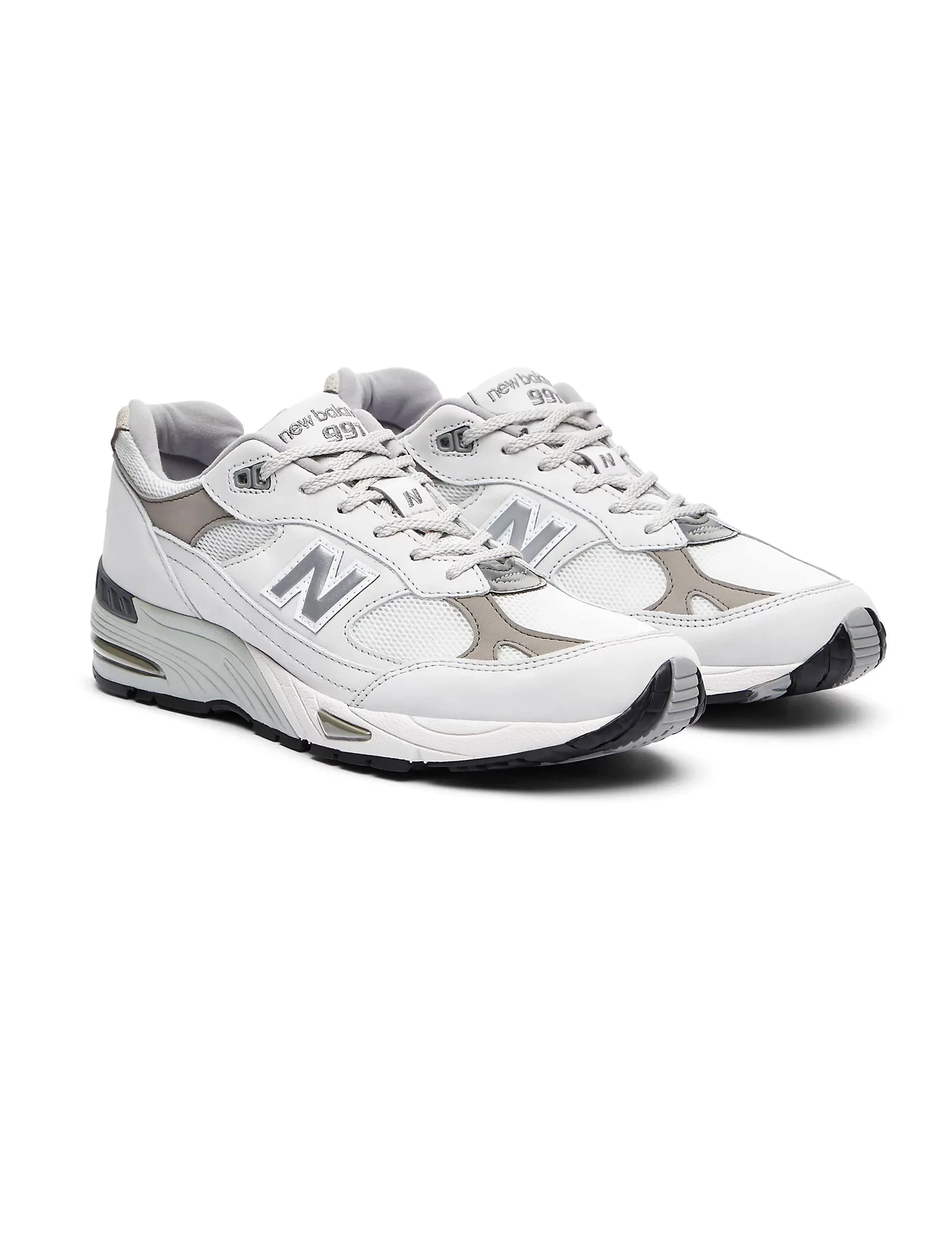 NEW BALANCE MADE IN UK 991 WHITE-GREY