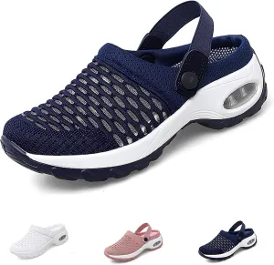 Orthopedic Clogs for Women, Air Cushion Mesh Orthopedic Walking Sandals Slide Sneakers