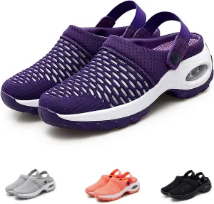 Orthopedic Clogs for Women, Air Cushion Mesh Orthopedic Walking Sandals Slide Sneakers