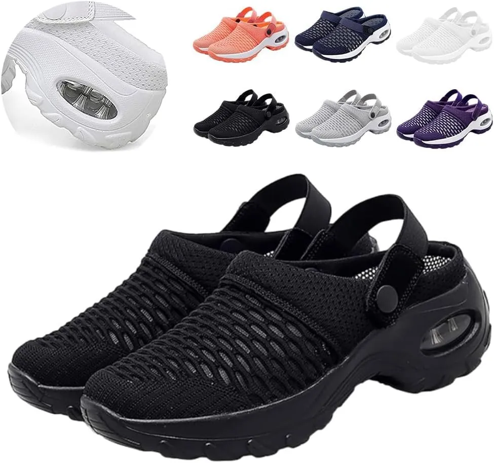 Orthopedic Clogs for Women, Stretch Sandals Slippers Arch Support Walking Orthopedic Clogs for Arch Support Shoes Plantar Fasciitis Slippers Man Orthopedic Slip On Sandals