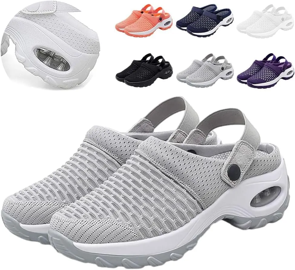 Orthopedic Clogs for Women, Stretch Sandals Slippers Arch Support Walking Orthopedic Clogs for Arch Support Shoes Plantar Fasciitis Slippers Man Orthopedic Slip On Sandals