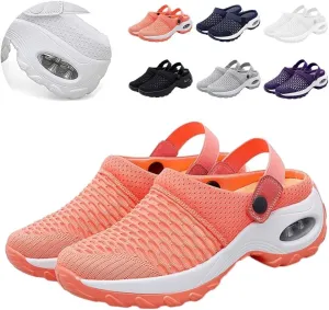 Orthopedic Clogs for Women, Stretch Sandals Slippers Arch Support Walking Orthopedic Clogs for Arch Support Shoes Plantar Fasciitis Slippers Man Orthopedic Slip On Sandals