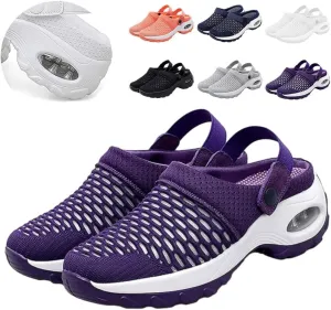 Orthopedic Clogs for Women, Stretch Sandals Slippers Arch Support Walking Orthopedic Clogs for Arch Support Shoes Plantar Fasciitis Slippers Man Orthopedic Slip On Sandals
