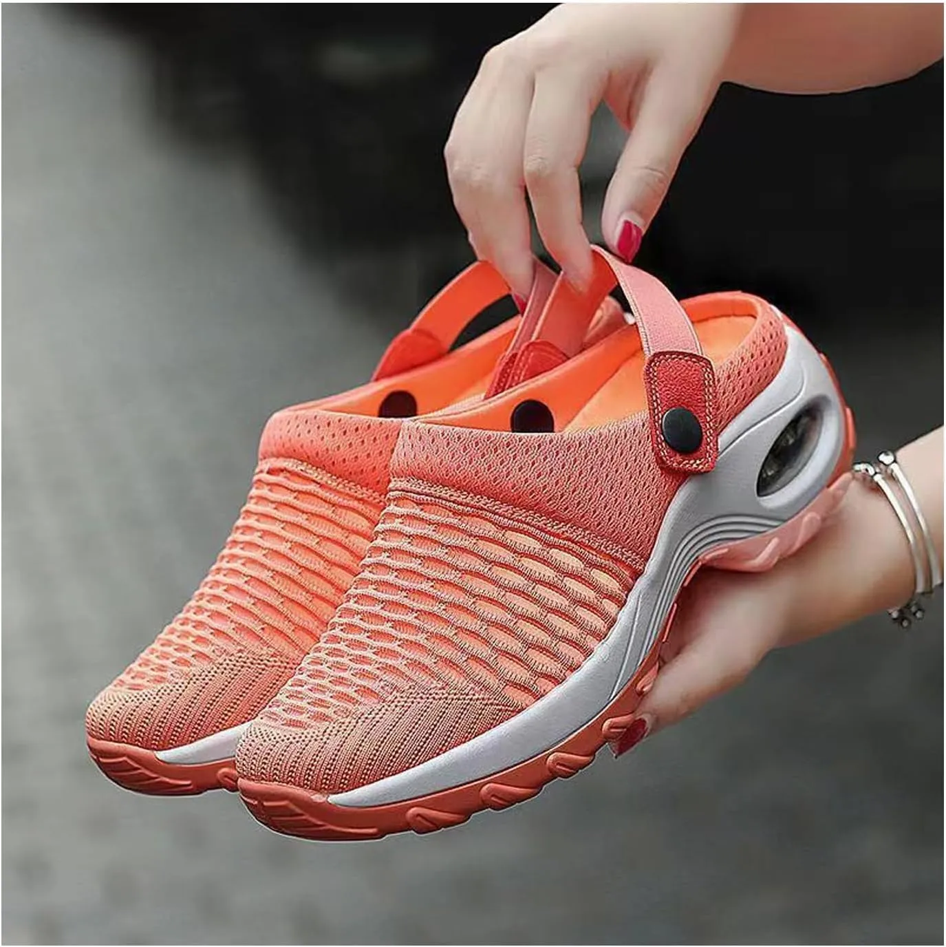 Orthopedic Clogs for Women, Stretch Sandals Slippers Arch Support Walking Orthopedic Clogs for Arch Support Shoes Plantar Fasciitis Slippers Man Orthopedic Slip On Sandals
