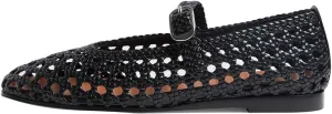 Pazzion Women's Cute Closed Round Toe Mary Janes Comfortable Strap Buckled Ballet Flats Vintage Dance Walking Ballerina Shoe Size 4-16 US