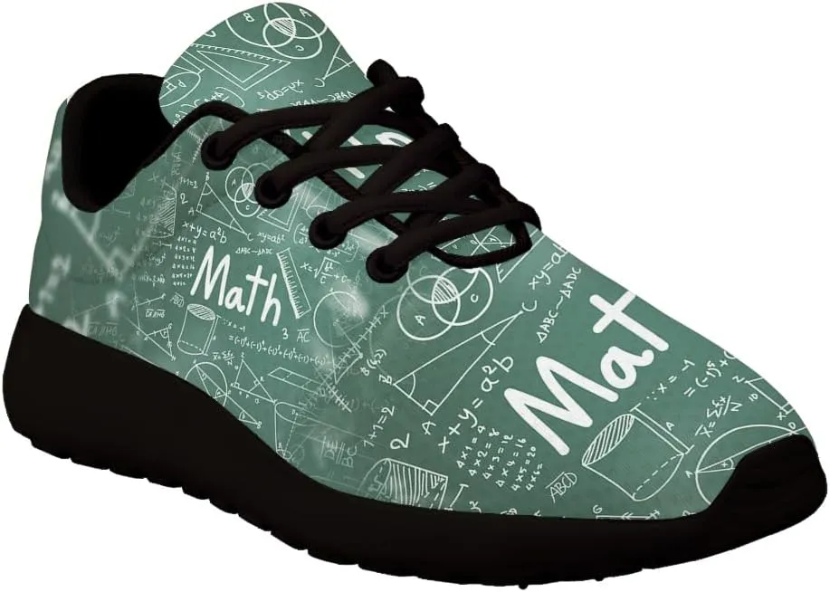 Physics and Maths Shoes for Women Men Trail Running Casual Fashion Sneakers Slip-on Tennis Shoes