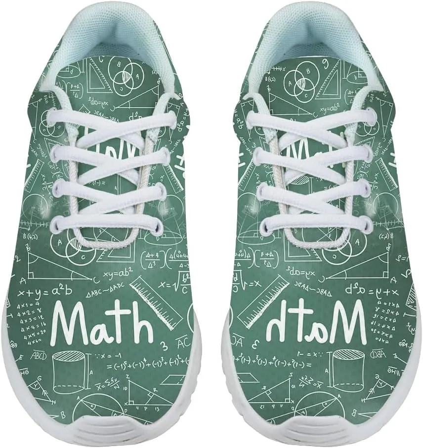Physics and Maths Shoes for Women Men Trail Running Casual Fashion Sneakers Slip-on Tennis Shoes