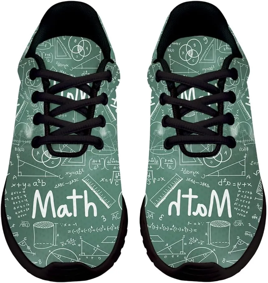 Physics and Maths Shoes for Women Men Trail Running Casual Fashion Sneakers Slip-on Tennis Shoes
