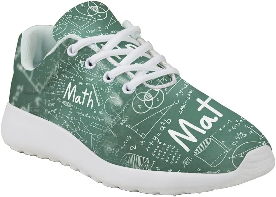 Physics and Maths Shoes for Women Men Trail Running Casual Fashion Sneakers Slip-on Tennis Shoes