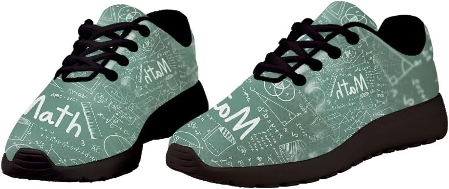 Physics and Maths Shoes for Women Men Trail Running Casual Fashion Sneakers Slip-on Tennis Shoes