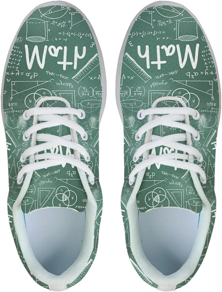 Physics and Maths Shoes for Women Men Trail Running Casual Fashion Sneakers Slip-on Tennis Shoes