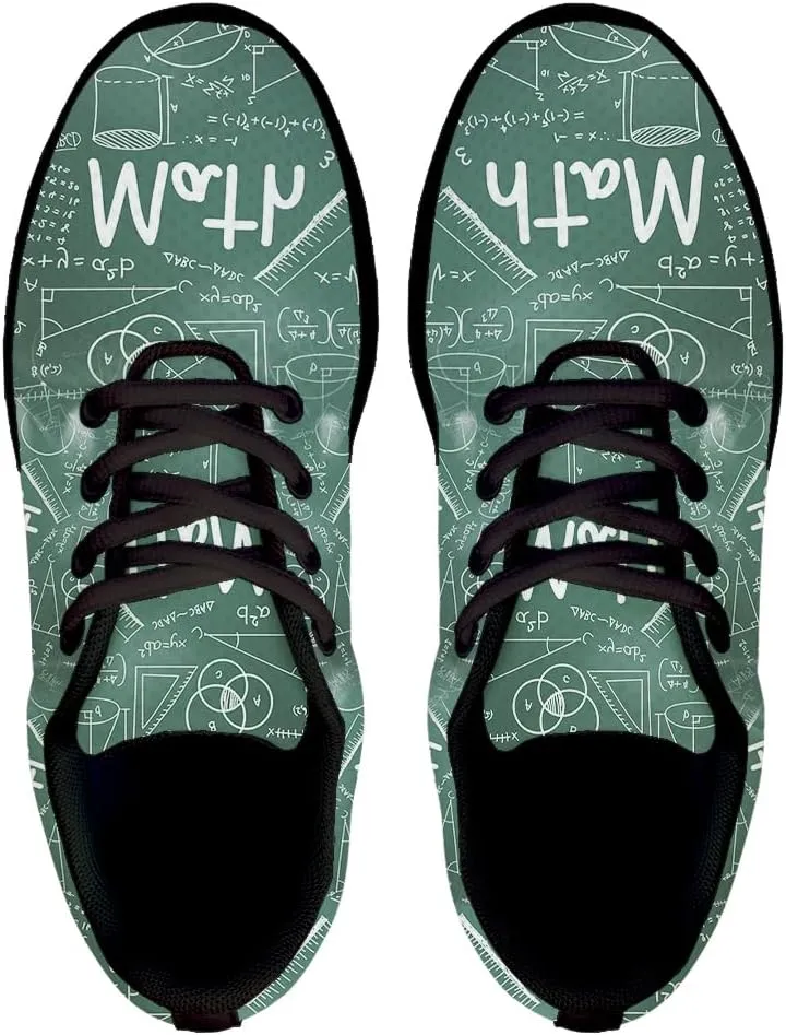 Physics and Maths Shoes for Women Men Trail Running Casual Fashion Sneakers Slip-on Tennis Shoes