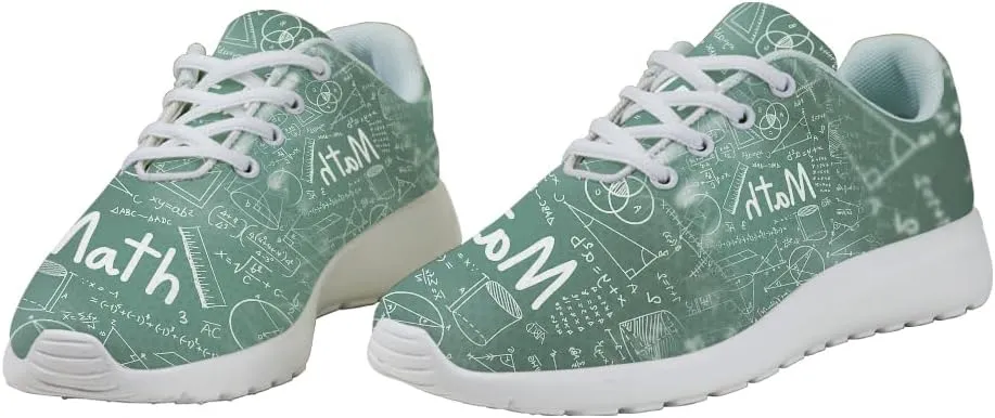 Physics and Maths Shoes for Women Men Trail Running Casual Fashion Sneakers Slip-on Tennis Shoes