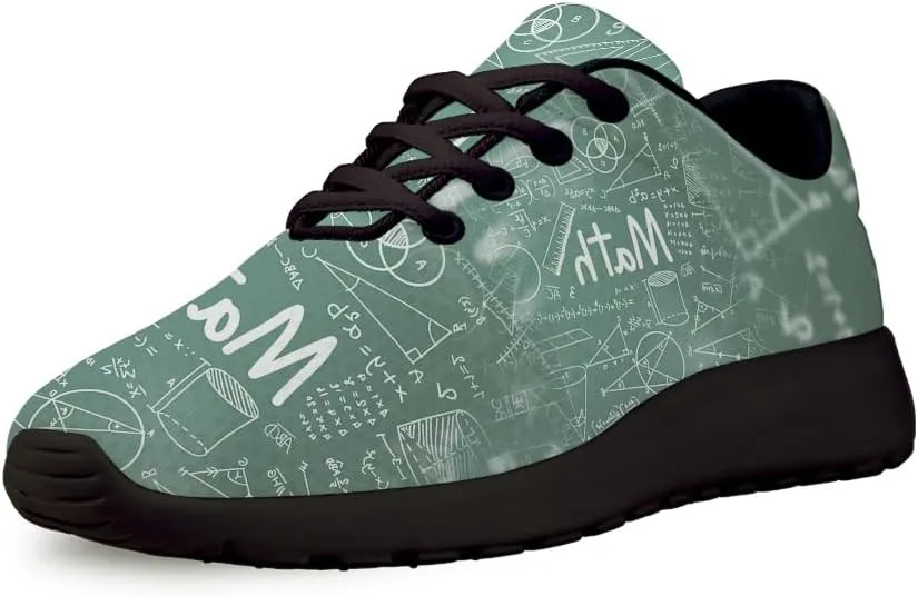 Physics and Maths Shoes for Women Men Trail Running Casual Fashion Sneakers Slip-on Tennis Shoes
