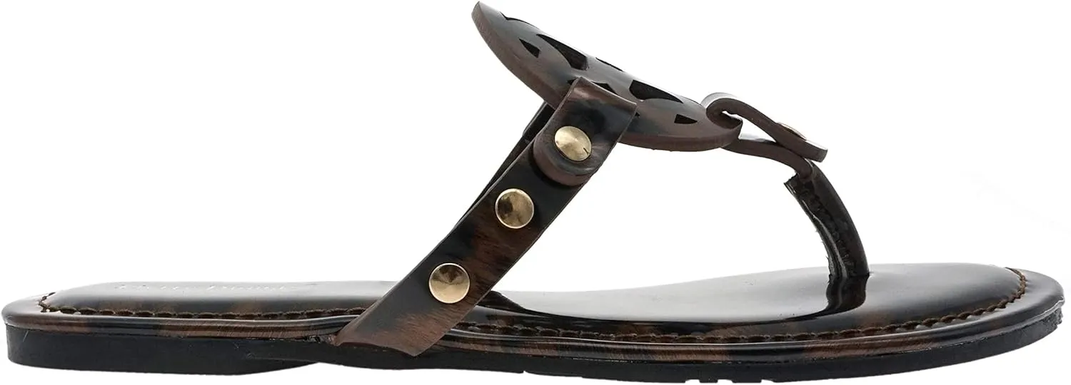 Pierre Dumas Women's Colored Flat Sandals