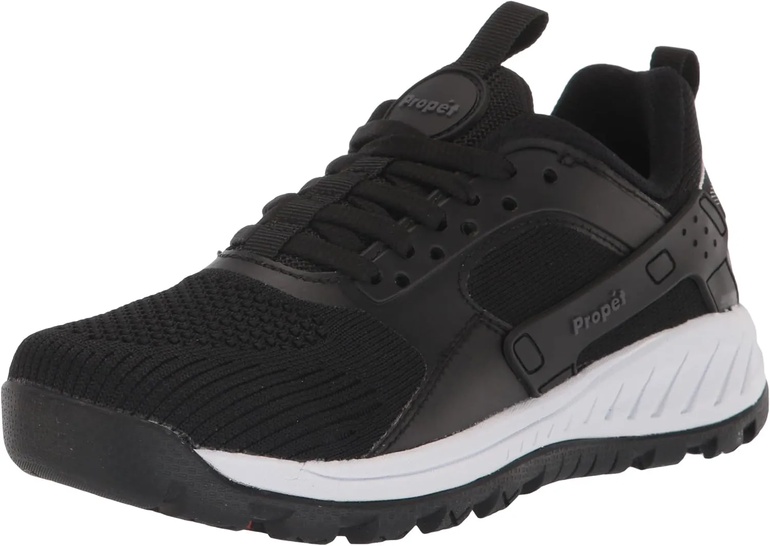 Propet Womens Visper Hiking Hiking Sneakers Shoes Trail - Black