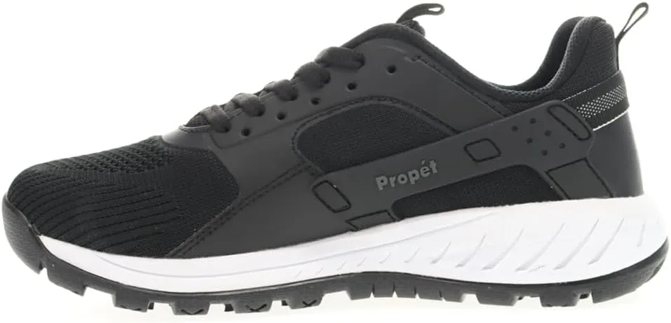 Propet Womens Visper Hiking Hiking Sneakers Shoes Trail - Black