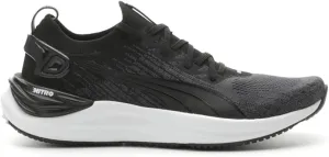 PUMA Womens Electrify Nitro 3 Knit Running Sneakers Shoes - Black, Grey - Size 7.5 M