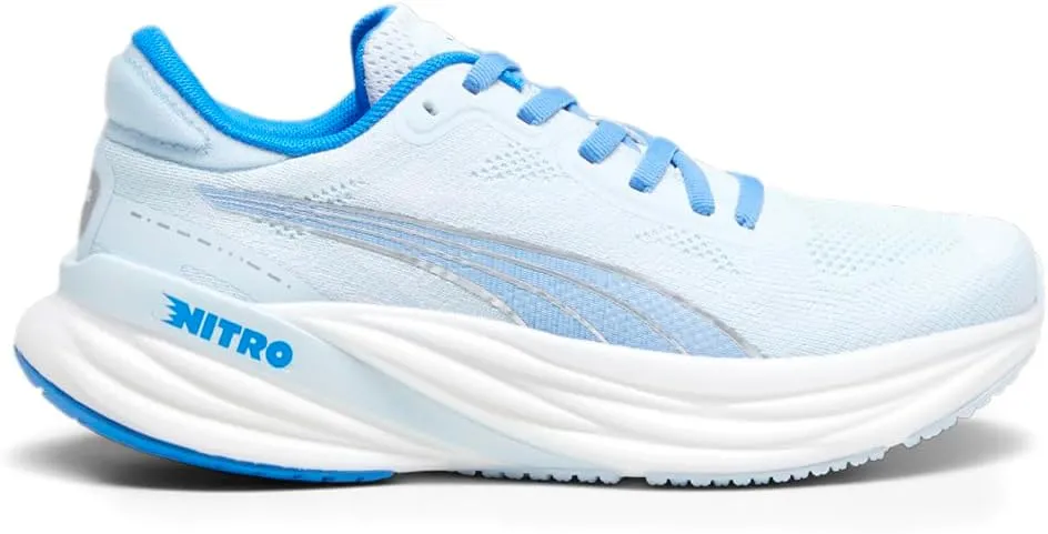 PUMA Womens Magnify Nitro 2 Running Sneakers Shoes - Blue - Size 8.5 M