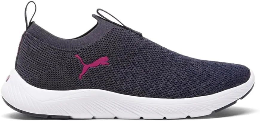 PUMA Womens Softride Remi Knit Slip On Running Sneakers Shoes - Blue - Size 6 M