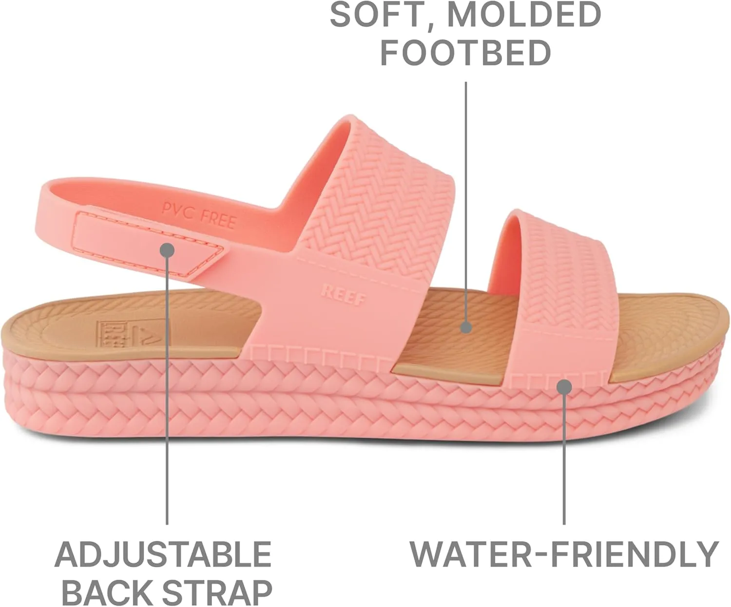 Reef Women's Water Vista Platform Sandal