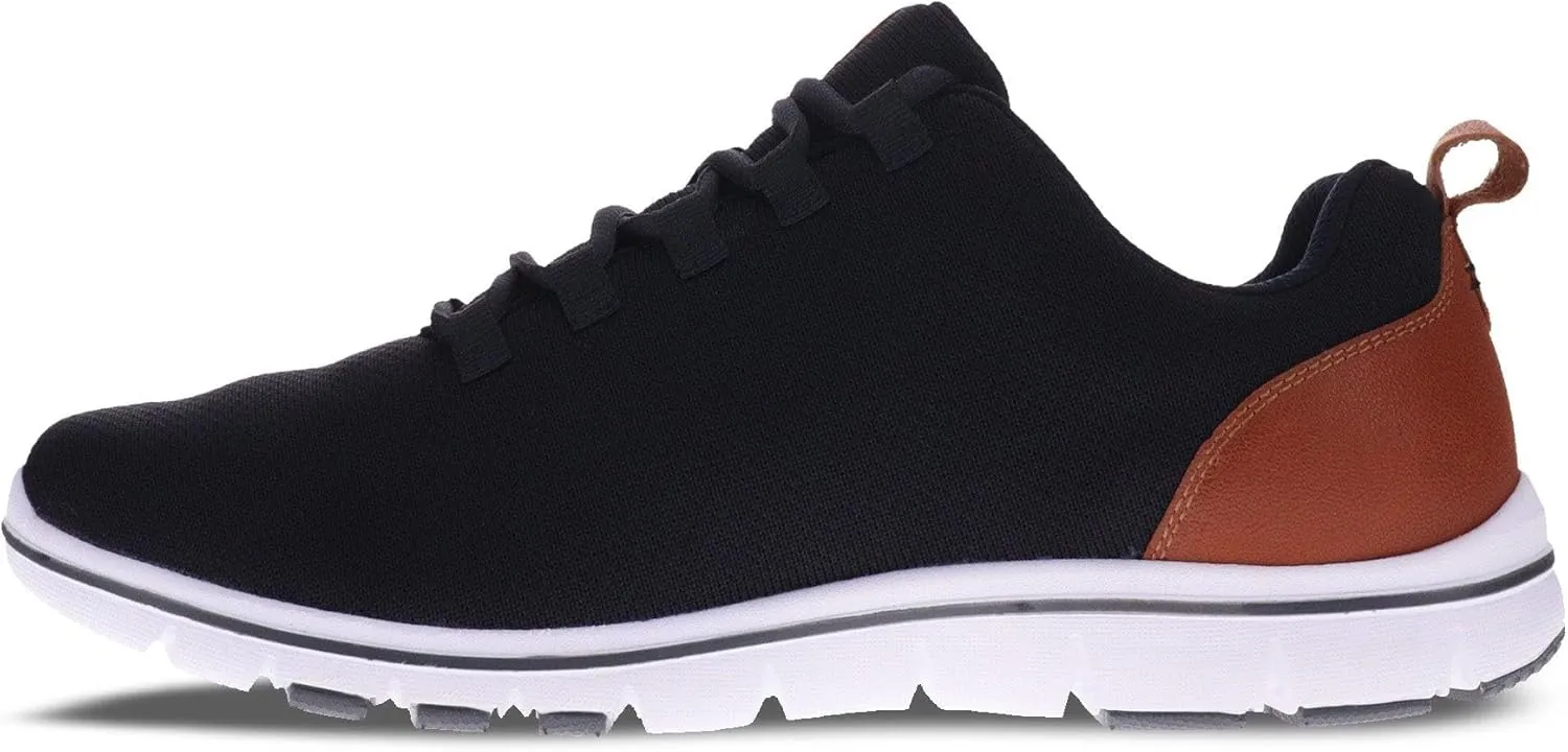 Revere Hud Son Men's Dress Sneakers - Premium Breathable Leather and Mesh for All-Day Comfort and Removable Footbed with Arch Support