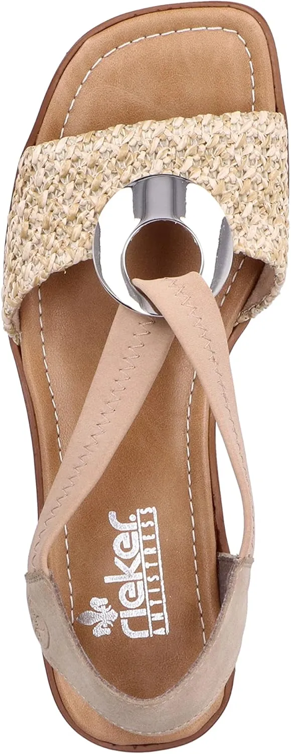 Rieker Women's Ankle Strap Sandals, 6/11 US