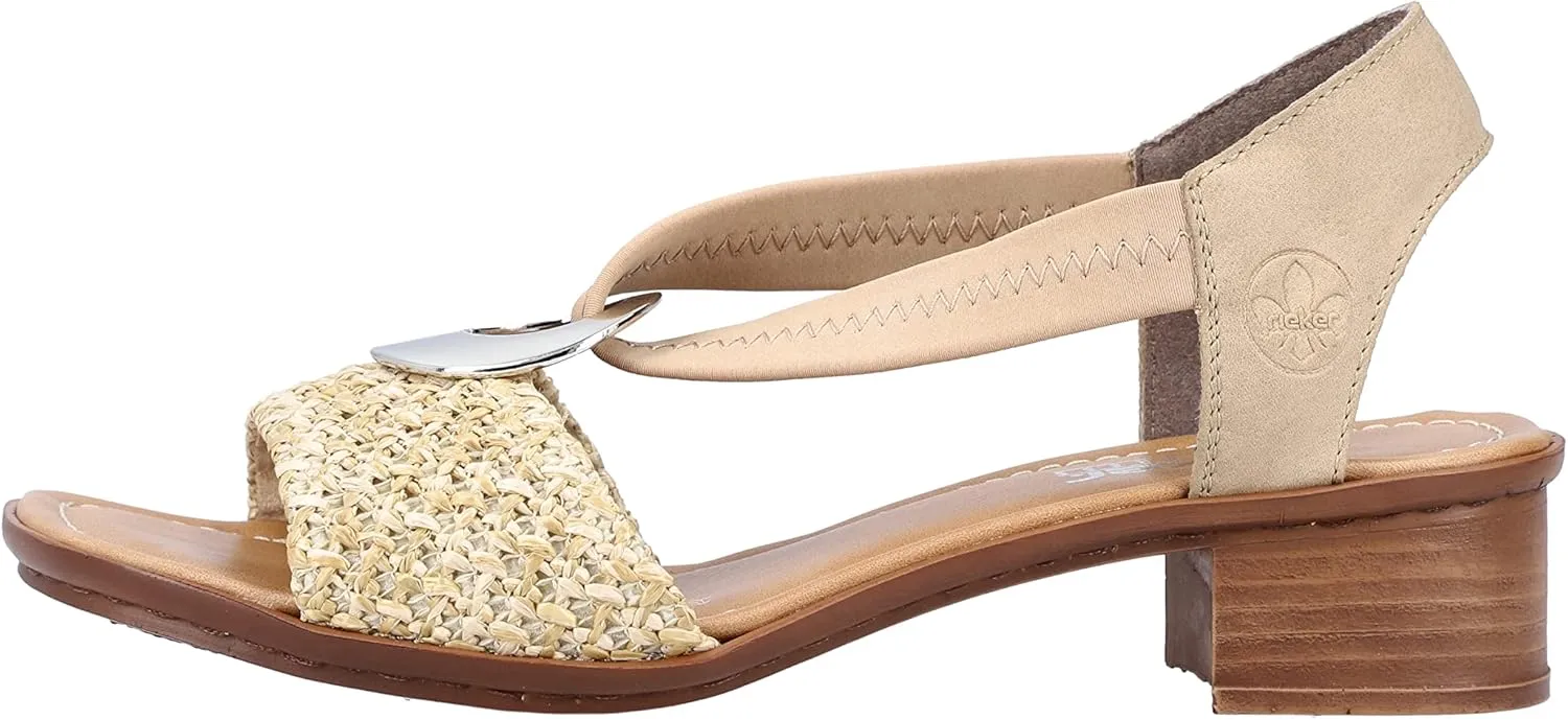 Rieker Women's Ankle Strap Sandals, 6/11 US
